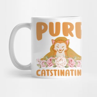 Purr cat standing Mug